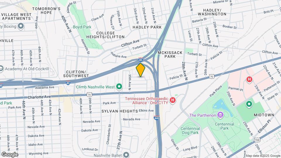 3304 Trevor St Map and Location Details