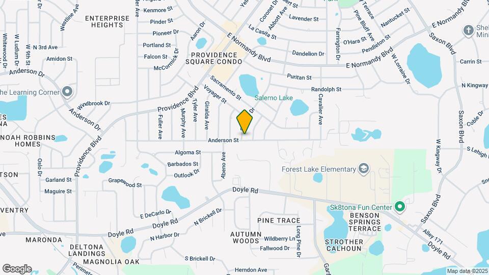 501 Salerno Dr Mapa y Detalles de la Ubicación