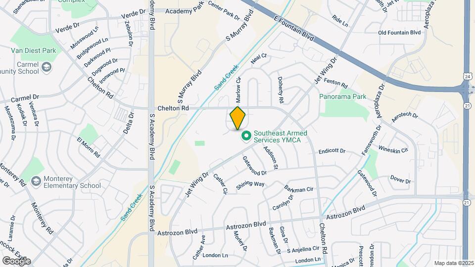 4307 Hunting Meadows Cir Map and Location Details