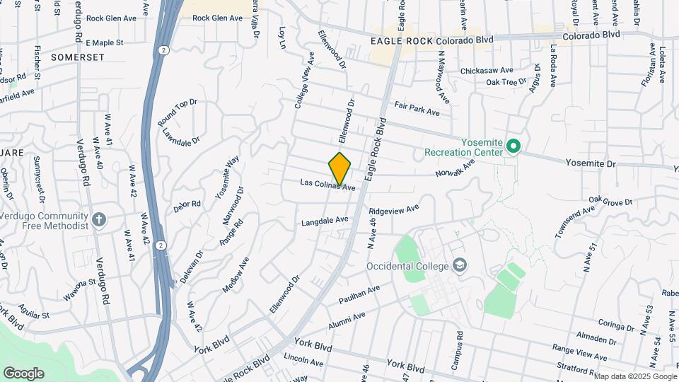2238 Las Colinas Ave Mapa y Detalles de la Ubicación