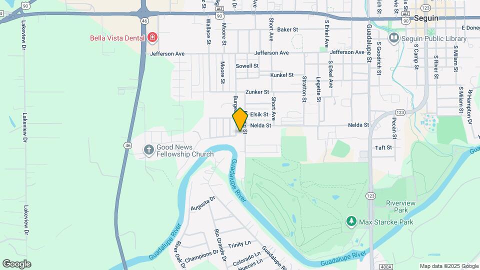 815 Burges St Map and Location Details