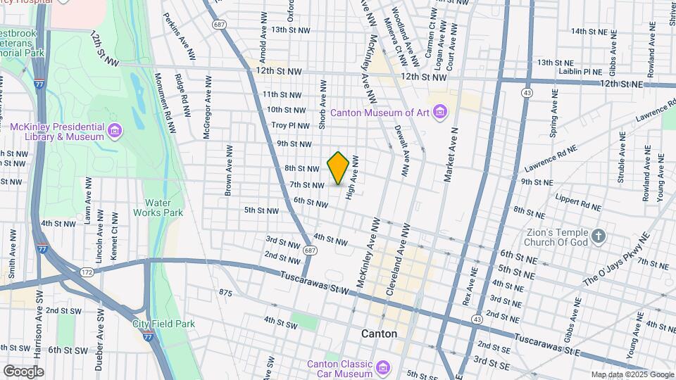 804 7th St NW Map and Location Details