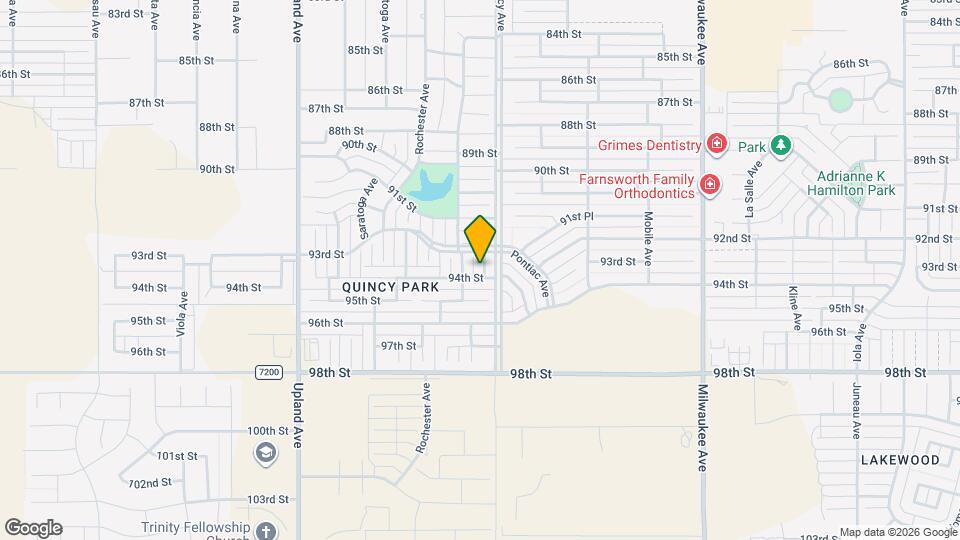 9309 Quitman Ave Map and Location Details