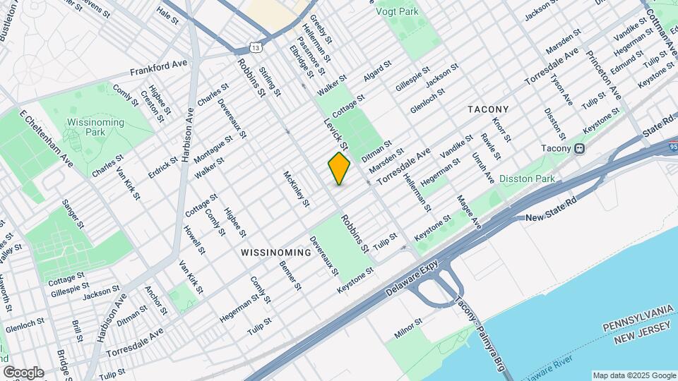 6316 Marsden St Map and Location Details