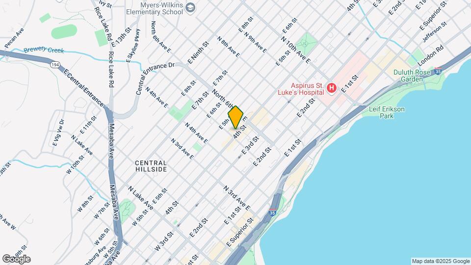 515 E 4th St, Unit 2Bedroom Map and Location Details