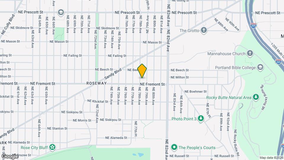 3524 NE 78th Ave Map and Location Details