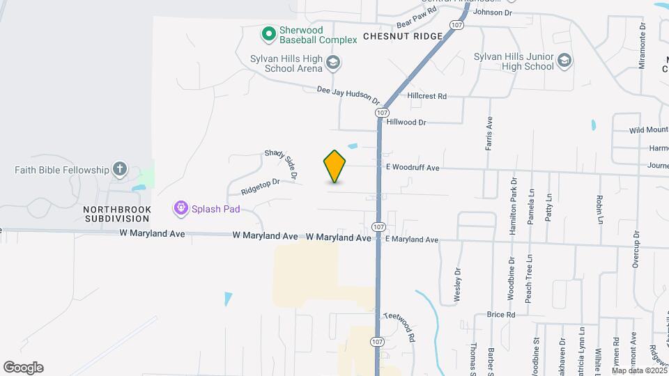 313 Parkdale Rd Map and Location Details