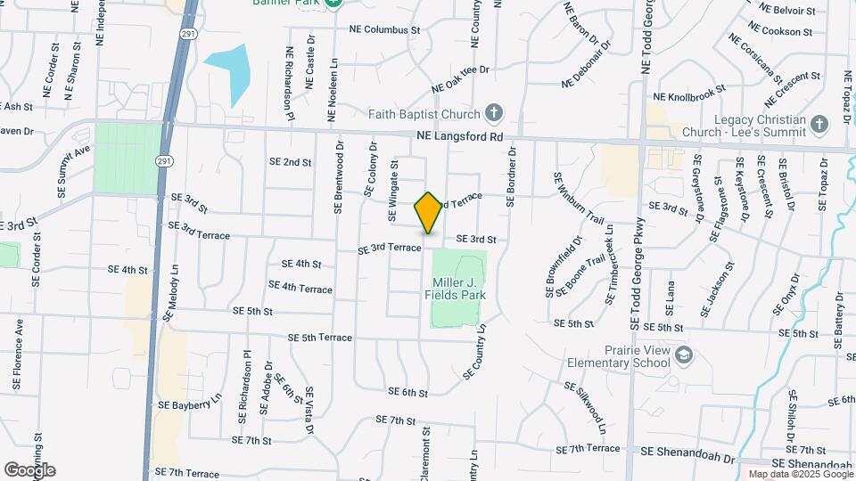 303 SE Claremont St Mapa y Detalles de la Ubicación