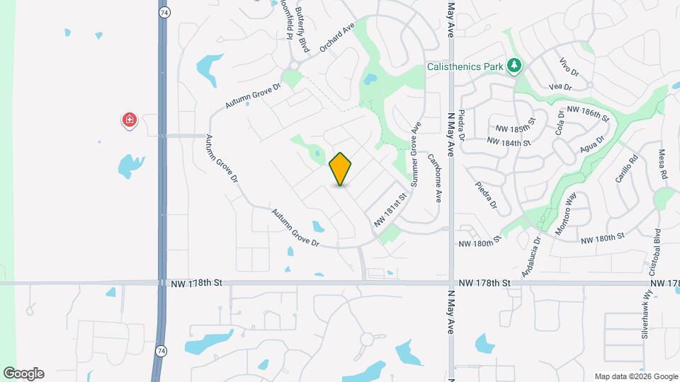 18321 Groveton Blvd Map and Location Details