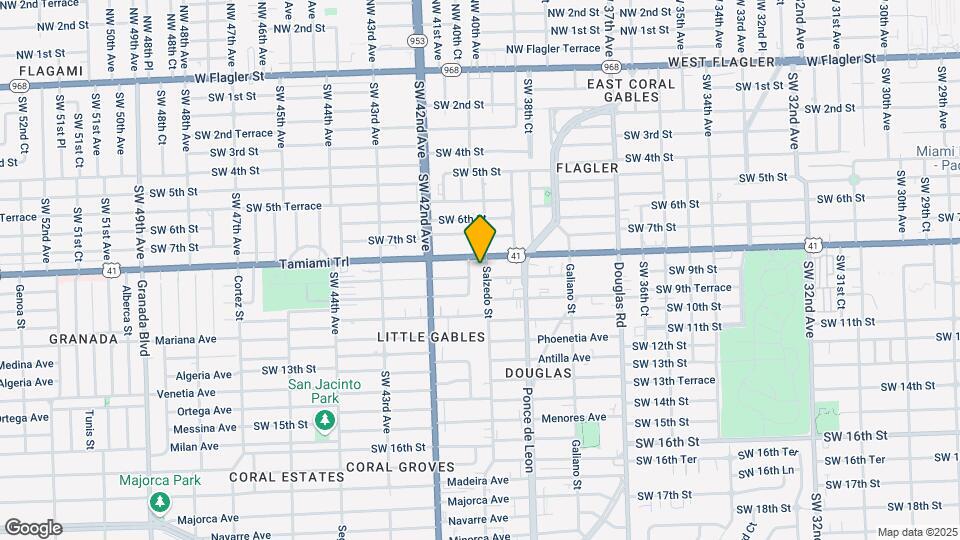 810 Salzedo St Map and Location Details