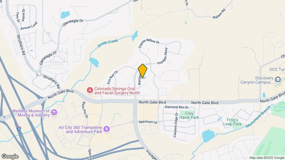 13729 Narrowleaf Dr Map and Location Details