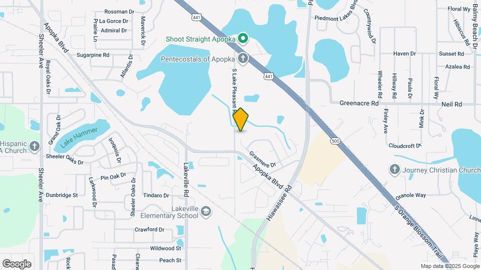 1800 Grasmere Dr Map and Location Details