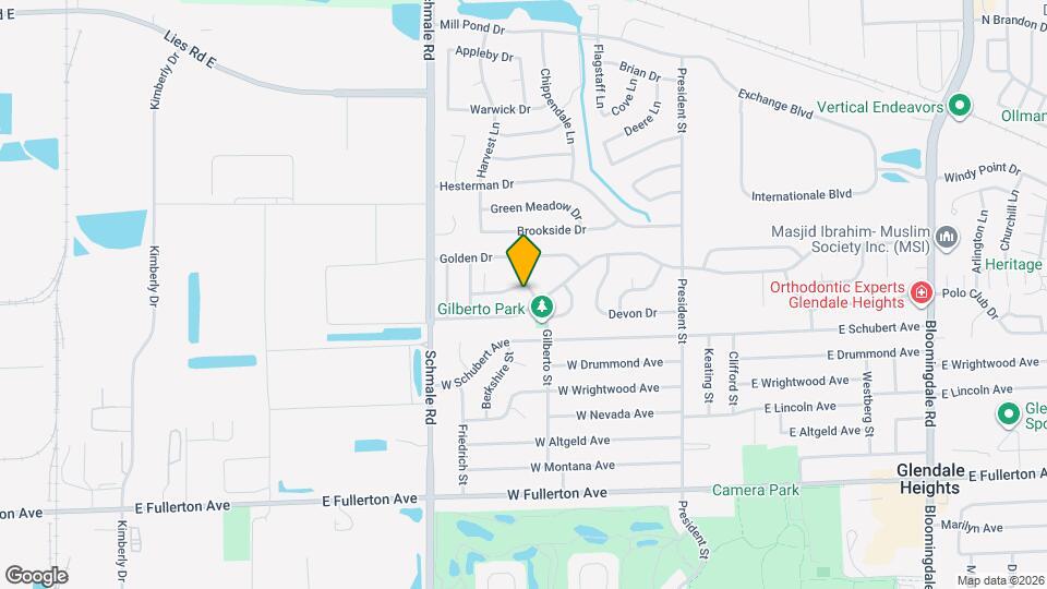 1756 Gilberto St Map and Location Details