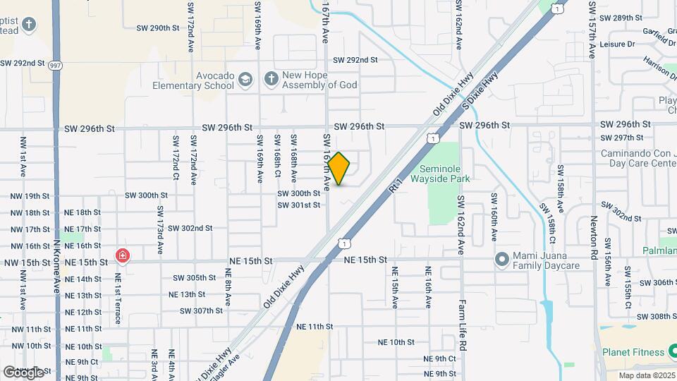 16646 SW 299th Ter, Unit Yodaimy Map and Location Details