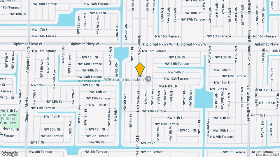 1319 Nelson Rd N Map and Location Details