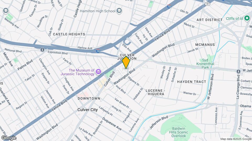 3751 S Robertson Blvd Map and Location Details