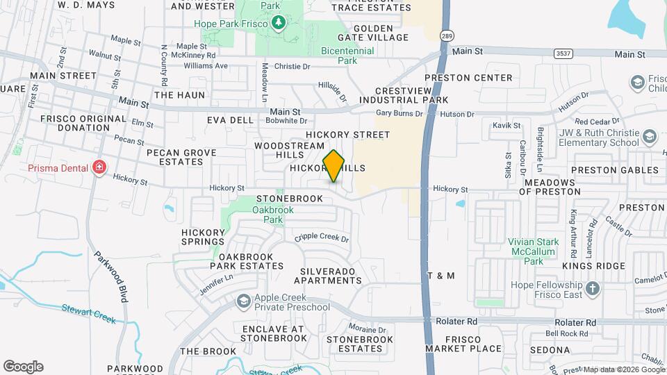 8502 Hawthorne St Map and Location Details