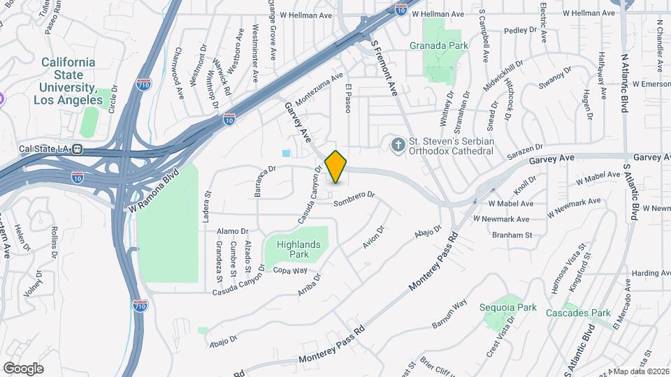 148 Casuda Canyon Dr Map and Location Details