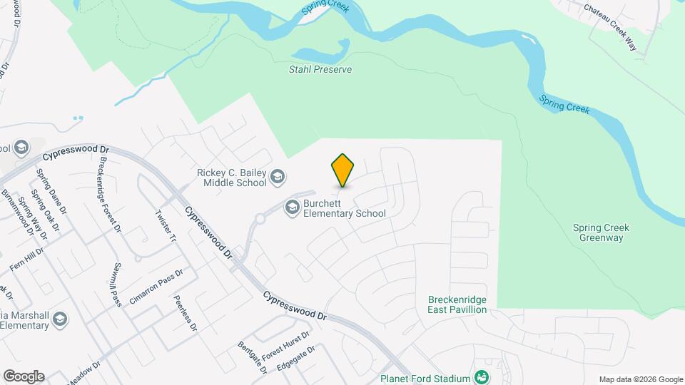 5306 Evergreen Heights Ln Map and Location Details