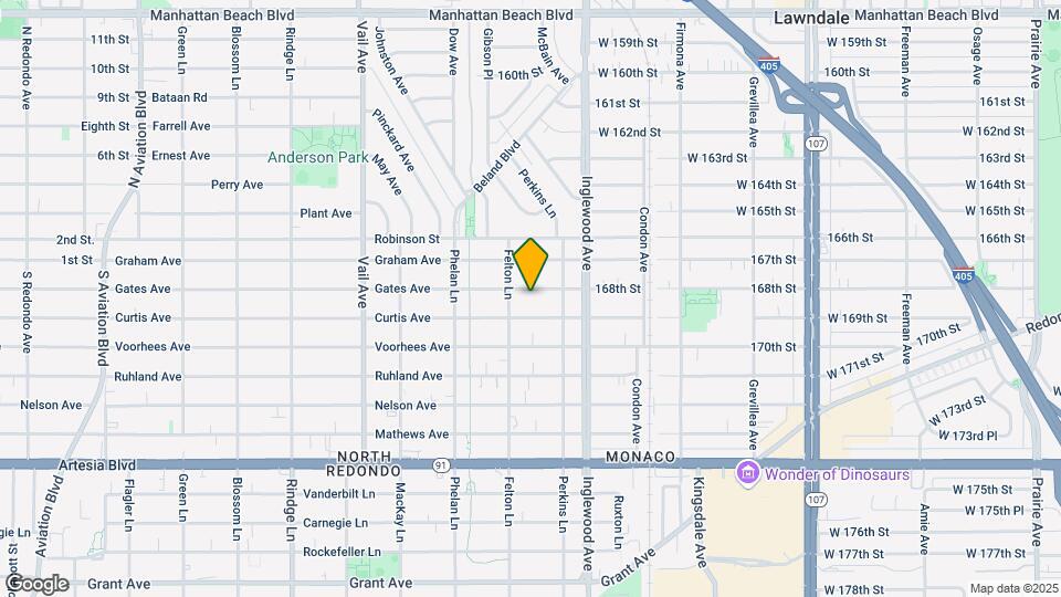 2608 Gates Ave, Unit c Map and Location Details
