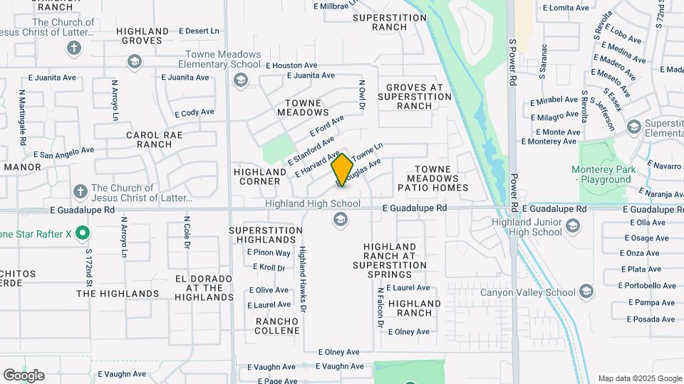 4308 E Princeton Ave Map and Location Details
