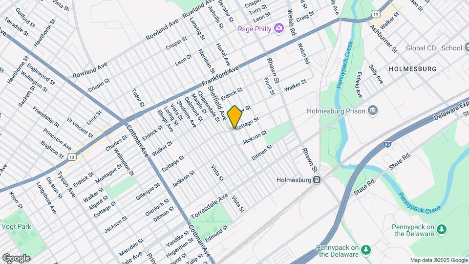 4401 Sheffield Ave Map and Location Details