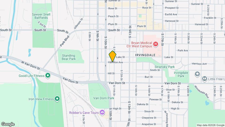 2601 S 11th St Map and Location Details