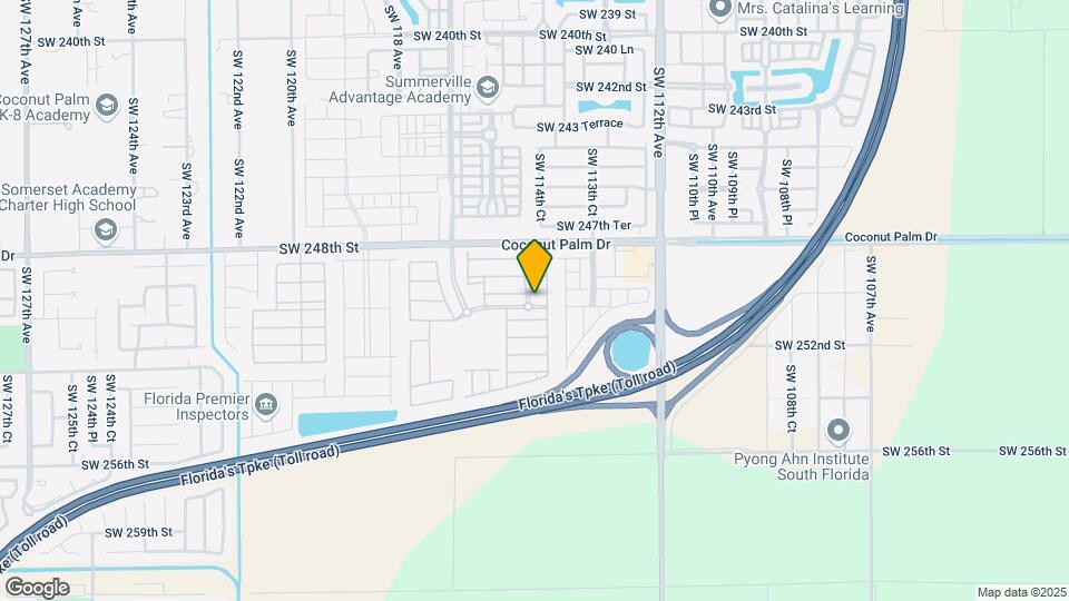 11422 SW 250th St Mapa y Detalles de la Ubicación