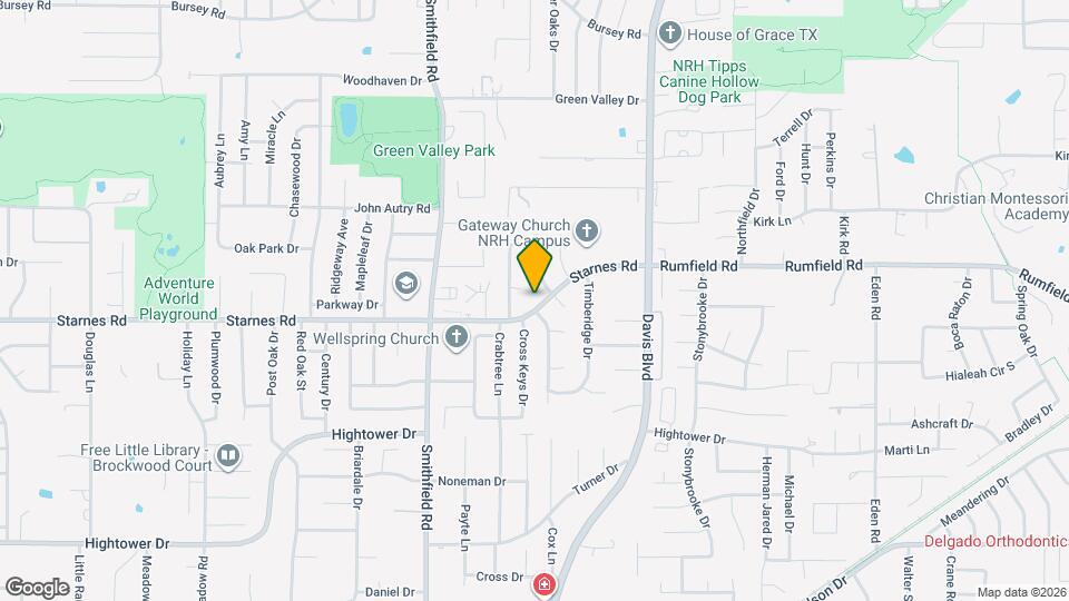 8113 Starnes Rd Map and Location Details