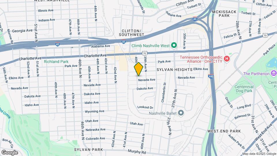 3913 Nevada Ave Mapa y Detalles de la Ubicación