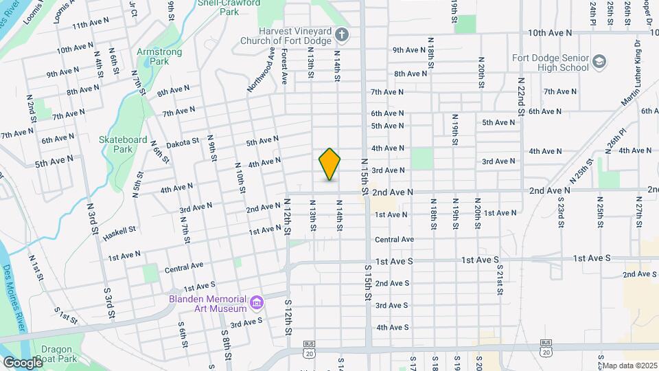 1324 2nd Ave N Map and Location Details