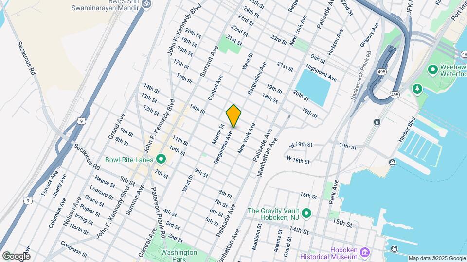 1314 Bergenline Ave Map and Location Details