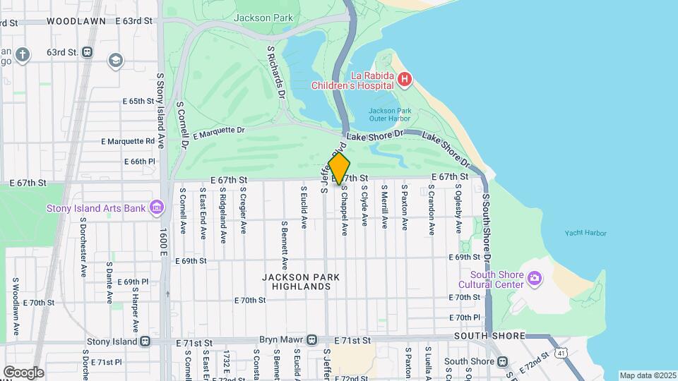 6716 S Chappel Ave Map and Location Details