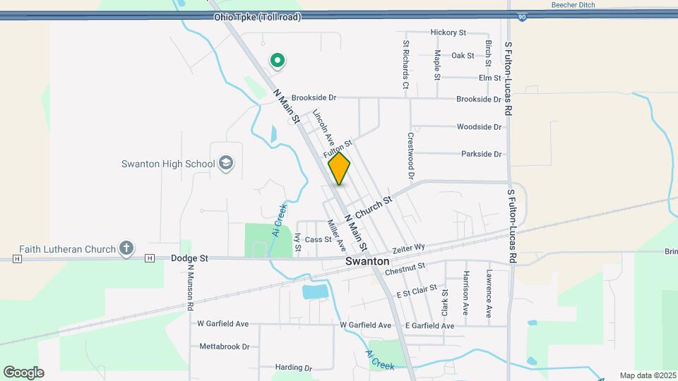 218 N Main St Map and Location Details