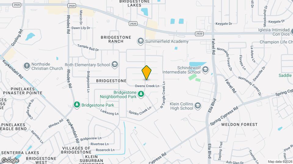 4319 Shalom Creek Ln Map and Location Details