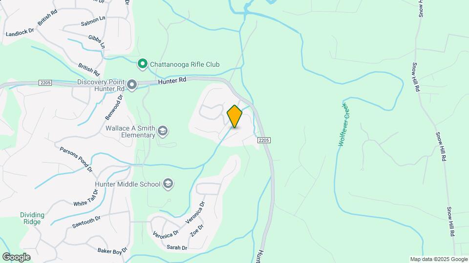 5560 Crooked Creek Dr Map and Location Details