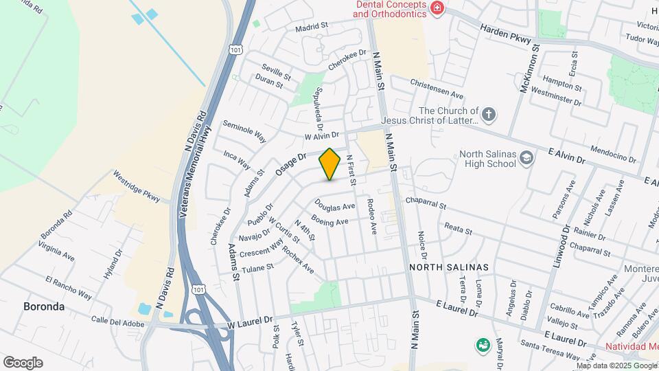 235 Navajo Dr Map and Location Details