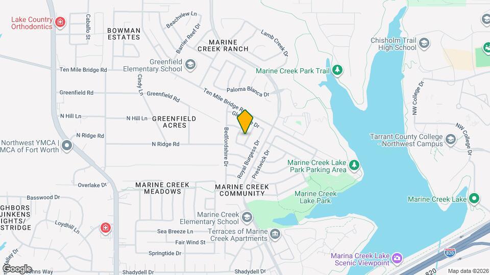 5213 Newcastle Ln Mapa y Detalles de la Ubicación