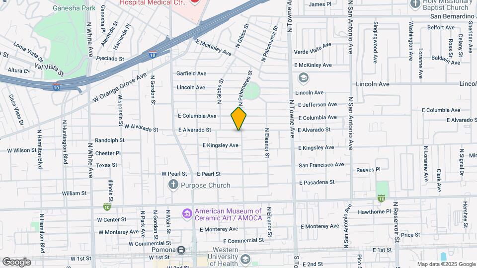 392 E Alvarado St-Unit -A Map and Location Details