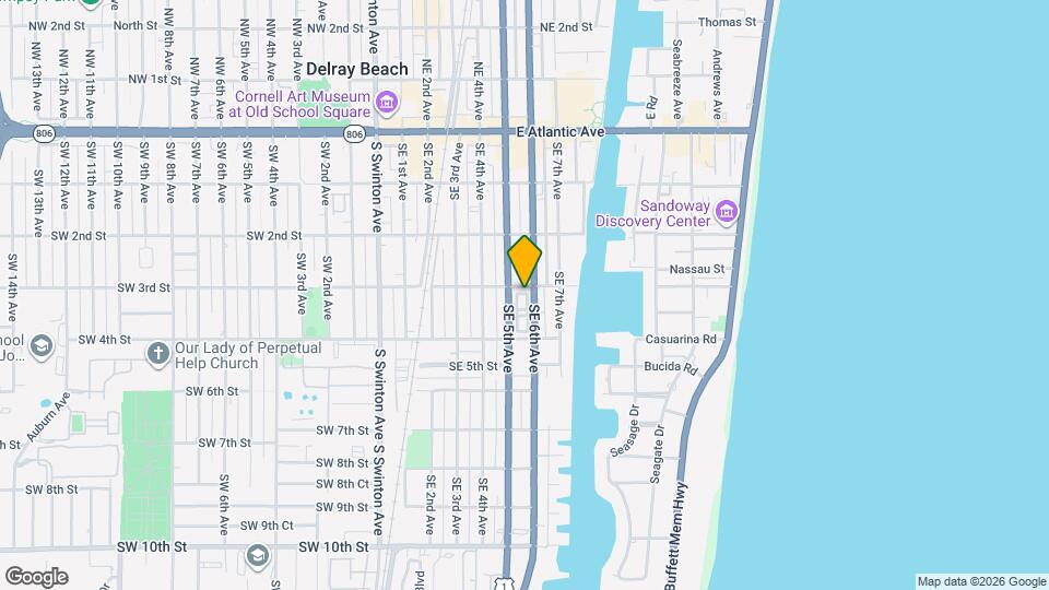 306 E Mallory Cir Map and Location Details