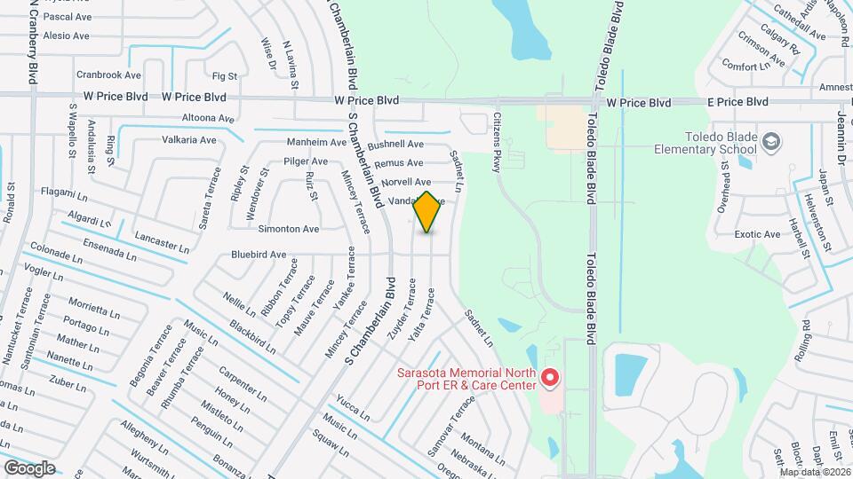 1897 Yalta Terrace Map and Location Details