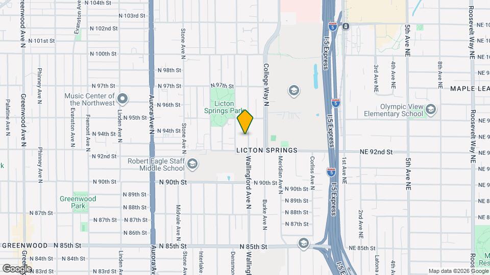 9225 Wallingford Ave N Map and Location Details