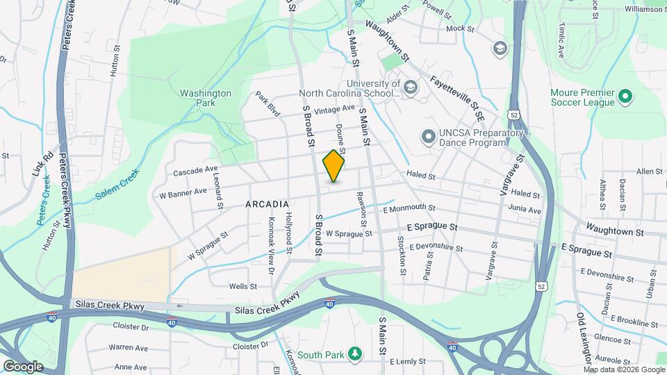 139 W Acadia Ave Map and Location Details