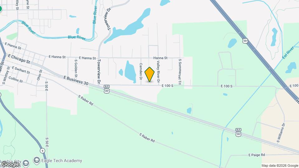 1253 E 100 S, Unit 5 Map and Location Details