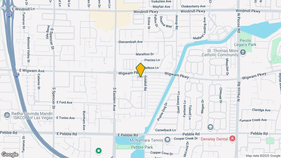 2925 Wigwam Pkwy Map and Location Details