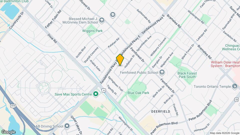 141 Rainforest Dr Map and Location Details