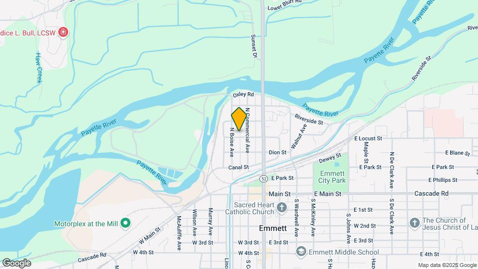 508 N Boise Ave Map and Location Details
