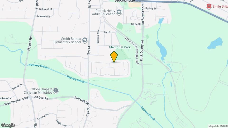 134 Misty Ridge Trail Map and Location Details