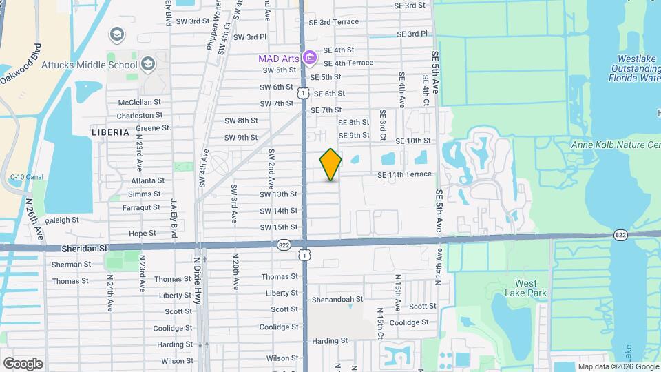 42 SE 12th St Map and Location Details