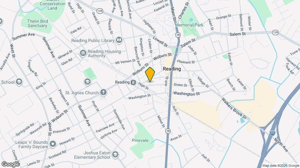 12 Green St, Unit 2 Map and Location Details